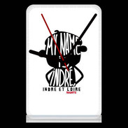 Pendule de bureau Adishatz Humour Indre et Loire