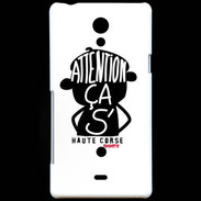 Coque Sony Xperia T Adishatz Humour Haute Corse