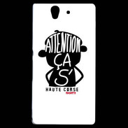 Coque Sony Xperia Z Adishatz Humour Haute Corse