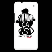 Coque HTC One Adishatz Humour Haute Corse