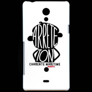 Coque Sony Xperia T Adishatz Humour Charente Maritime