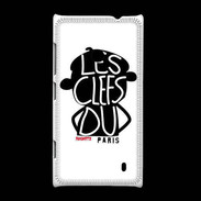 Coque Nokia Lumia 520 Adishatz Humour Paris 3