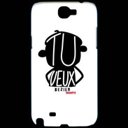 Coque Samsung Galaxy Note 2 Adishatz Humour Beziers