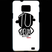 Coque Samsung Galaxy S2 Adishatz Humour Beziers