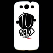 Coque Samsung Galaxy S3 Adishatz Humour Beziers