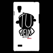 Coque LG Optimus L9 Adishatz Humour Beziers