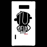 Coque LG Optimus L7 Adishatz Humour Beziers