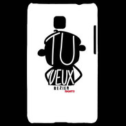 Coque LG Optimus L3 II Adishatz Humour Beziers