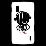 Coque LG Nexus 4 Adishatz Humour Beziers