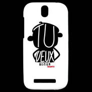 Coque HTC One SV Adishatz Humour Beziers