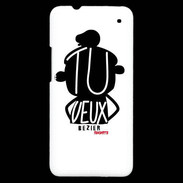 Coque HTC One Adishatz Humour Beziers