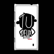 Coque Nokia Lumia 520 Adishatz Humour Beziers