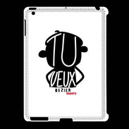 Coque iPad 2/3 Adishatz Humour Beziers