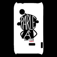 Coque Sony Xperia Typo Adishatz Humour Montcuq