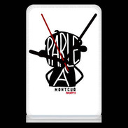 Pendule de bureau Adishatz Humour Montcuq
