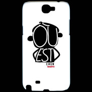 Coque Samsung Galaxy Note 2 Adishatz Humour Caen