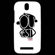 Coque HTC One SV Adishatz Humour Caen