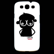 Coque Samsung Galaxy S3 Adishatz Humour Loche