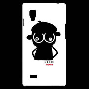 Coque LG Optimus L9 Adishatz Humour Loche