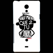 Coque Sony Xperia T Adishatz Humour Amiens