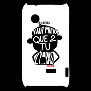 Coque Sony Xperia Typo Adishatz Humour Amiens