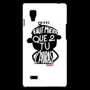 Coque LG Optimus L9 Adishatz Humour Amiens