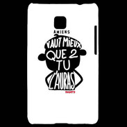 Coque LG Optimus L3 II Adishatz Humour Amiens