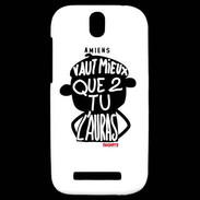 Coque HTC One SV Adishatz Humour Amiens