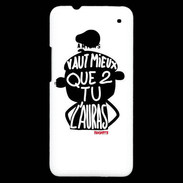 Coque HTC One Adishatz Humour Amiens