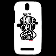 Coque HTC One SV Adishatz Humour Quimper