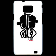 Coque Samsung Galaxy S2 Adishatz Humour Agen