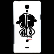 Coque Sony Xperia T Adishatz Humour Agen