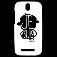 Coque HTC One SV Adishatz Humour Agen