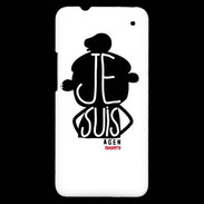 Coque HTC One Adishatz Humour Agen