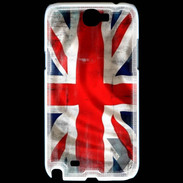 Coque Samsung Galaxy Note 2 Drapeau anglais grunge