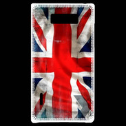 Coque LG Optimus L7 Drapeau anglais grunge