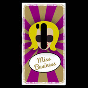 Coque Nokia Lumia 920 Miss business Blonde