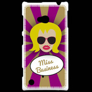 Coque Nokia Lumia 720 Miss business Blonde