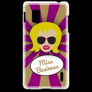 Coque LG Optimus G Miss business Blonde