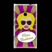Coque Nokia Lumia 520 Miss business Blonde
