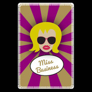 Etui carte bancaire Miss business Blonde