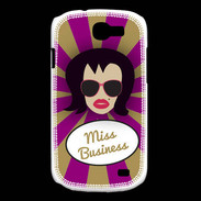 Coque Samsung Galaxy Express Miss business Brune