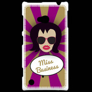 Coque Nokia Lumia 720 Miss business Brune