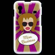 Coque Samsung ACE S5830 Miss business Rousse