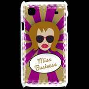 Coque Samsung Galaxy S Miss business Rousse
