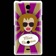 Coque Sony Xperia T Miss business Rousse