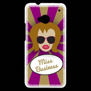 Coque HTC One Miss business Rousse
