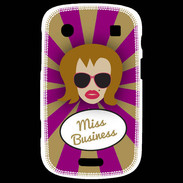 Coque Blackberry Bold 9900 Miss business Rousse