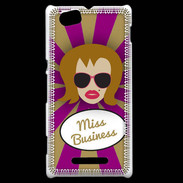 Coque Sony Xperia M Miss business Rousse
