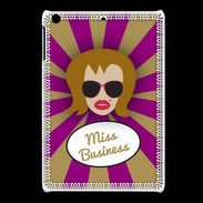 Coque iPadMini Miss business Rousse